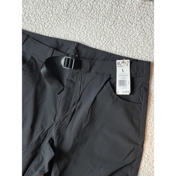 Adidas Terrex Utilitas Zip-Off Hiking Pants Mens Large Black Convertible HN2896